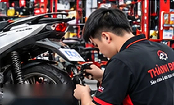 Bảo dưỡng định kỳ xe tay ga tại tiệm